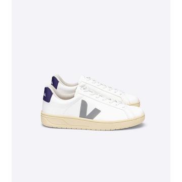 Veja URCA CWL Cipő Női White/Grey/Purple | HU 568JPQ